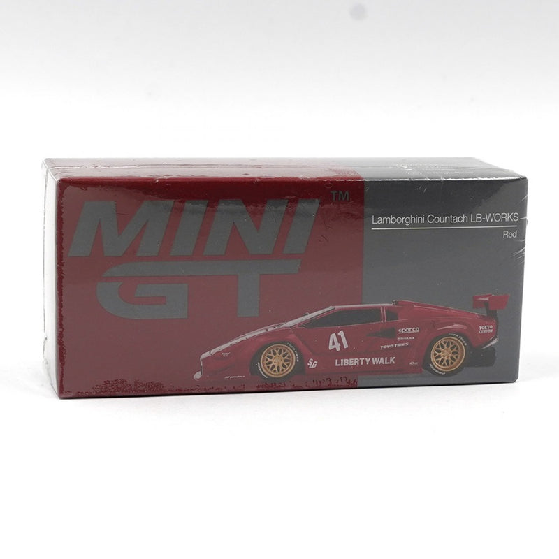 Load image into Gallery viewer, LAMBORGHINI COUNTACH LB- WORKS RED 2025 MINI GT 1:64

