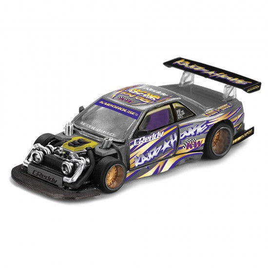 Chargez l'image dans la visionneuse de la galerie, NISSAN SILVIA S13-R KAIDO DRIFT V1 MINI GT 1:64
