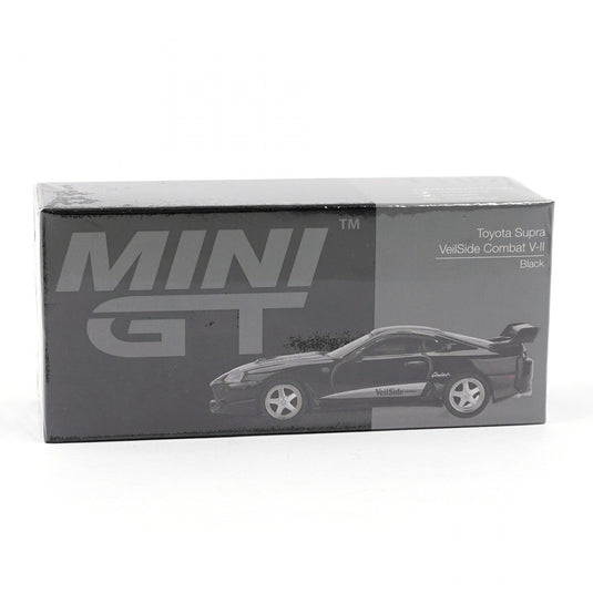 TOYOTA SUPRA MK4 (A80) VEILSIDE COMBAT V-II NOIR 2011 MINI GT 1:64