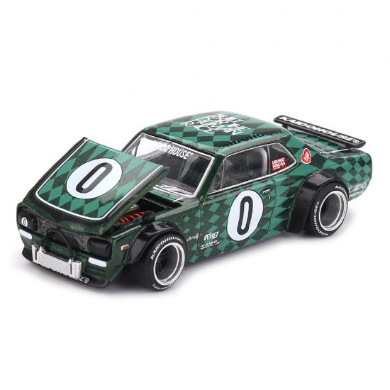 Laad de afbeelding in de Gallery-viewer, NISSAN SKYLINE GT-R (KPGC10) CORTEZ V1 1969 MINI GT 1:64
