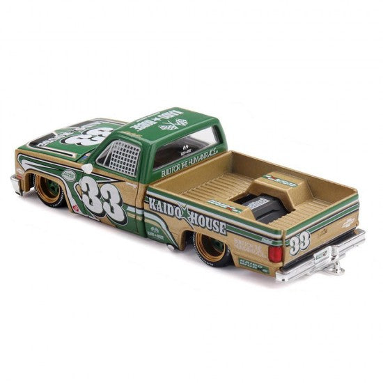 Chargez l'image dans la visionneuse de la galerie, CHEVROLET SILVERADO KAIDO INTIMIDATOR V2 1980 MINI GT 1:64
