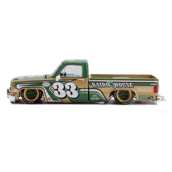 Chargez l'image dans la visionneuse de la galerie, CHEVROLET SILVERADO KAIDO INTIMIDATOR V2 1980 MINI GT 1:64
