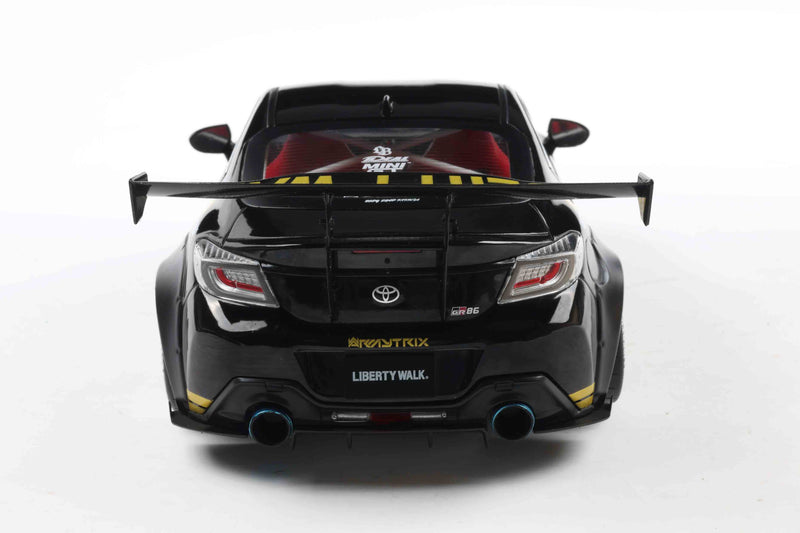Load image into Gallery viewer, Toyota GR86 LIBERTY WALK BODY KIT BLACK &amp; GOLD 2024 SOLIDO 1:18
