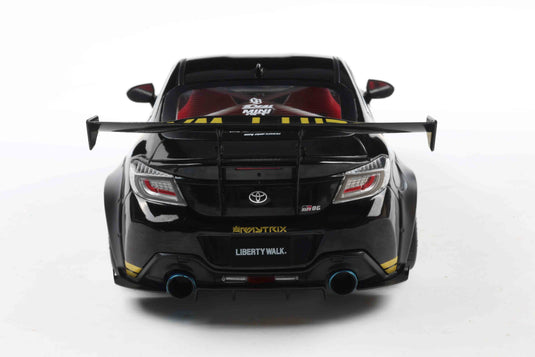 Toyota GR86 LIBERTY WALK BODY KIT BLACK & GOLD 2024 SOLIDO 1:18