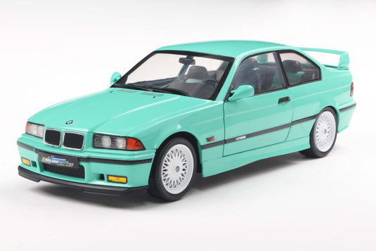 Bmw E36 M3 COUPE SOLIDO WORKS MINT GREEN 1991 SOLIDO 1:18