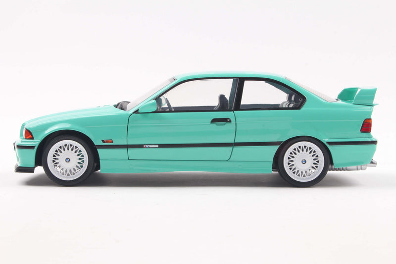 Load image into Gallery viewer, Bmw E36 M3 COUPE SOLIDO WORKS MINT GREEN 1991 SOLIDO 1:18
