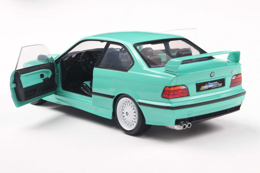 Bmw E36 M3 COUPE SOLIDO WORKS MINT GREEN 1991 SOLIDO 1:18