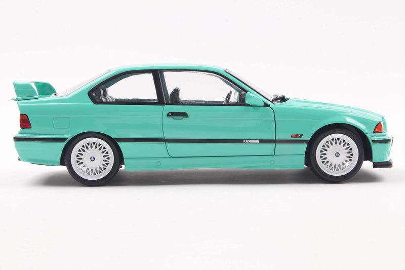 Load image into Gallery viewer, Bmw E36 M3 COUPE SOLIDO WORKS MINT GREEN 1991 SOLIDO 1:18
