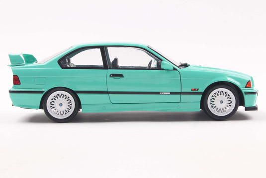 Bmw E36 M3 COUPE SOLIDO WORKS MINT GREEN 1991 SOLIDO 1:18