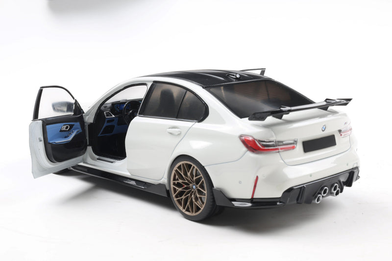 Load image into Gallery viewer, Bmw M3 (G80) PERFORMANCE PARTS WHITE 2024 SOLIDO 1:18
