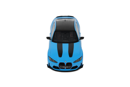 Bmw M4 CS RIVIERA BLUE 2024 GT SPIRIT 1:18