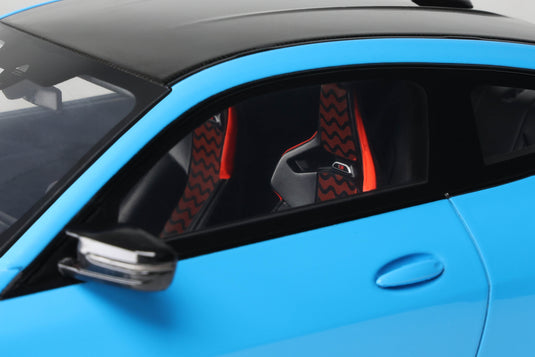 Bmw M4 CS RIVIERA BLUE 2024 GT SPIRIT 1:18