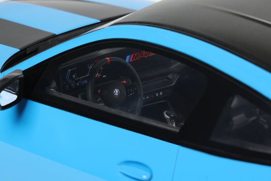 Bmw M4 CS RIVIERA BLUE 2024 GT SPIRIT 1:18