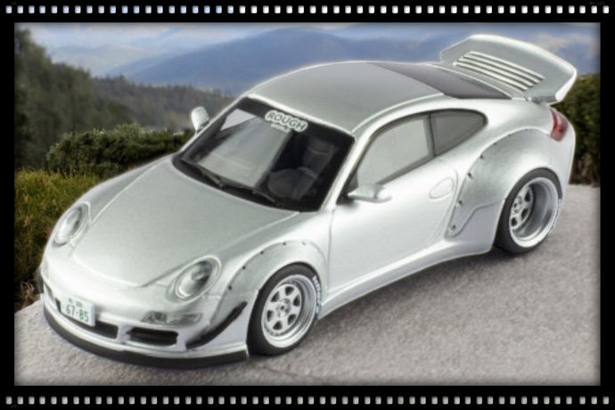Porsche RWB 997 Silver IXO 1:43