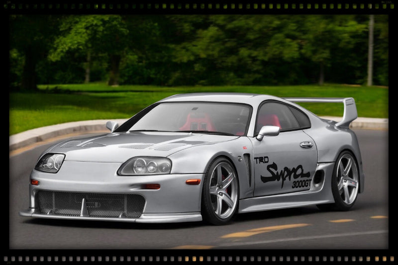 Load image into Gallery viewer, Toyota Supra (A80) TRD 3000GT Silver IGNITION MODEL 1:18
