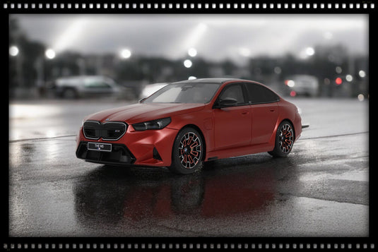 Bmw M5 PEABLE BEACH ORANGE 2025 GT SPIRIT 1:18
