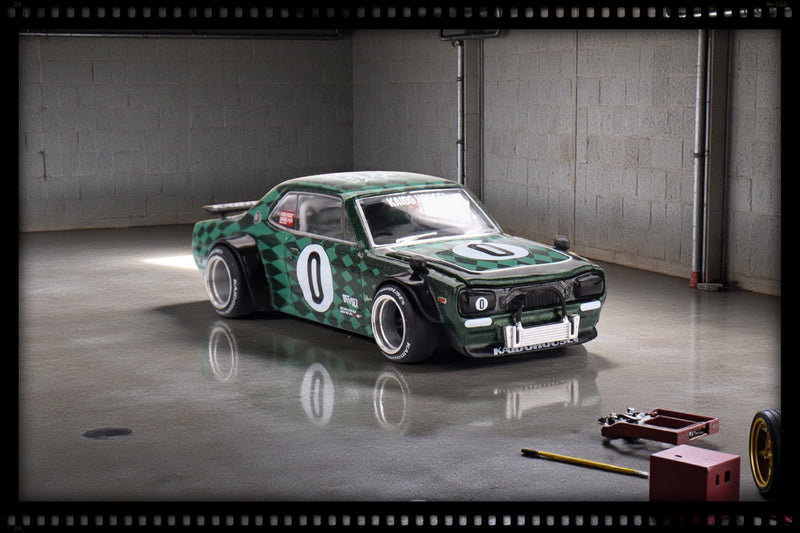 Laad de afbeelding in de Gallery-viewer, Nissan SKYLINE GT-R (KPGC10) CORTEZ V1 1969 MINI GT 1:64
