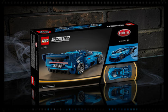 BUGATTI VISION GT BLAUW LEGO SPEED CHAMPIONS