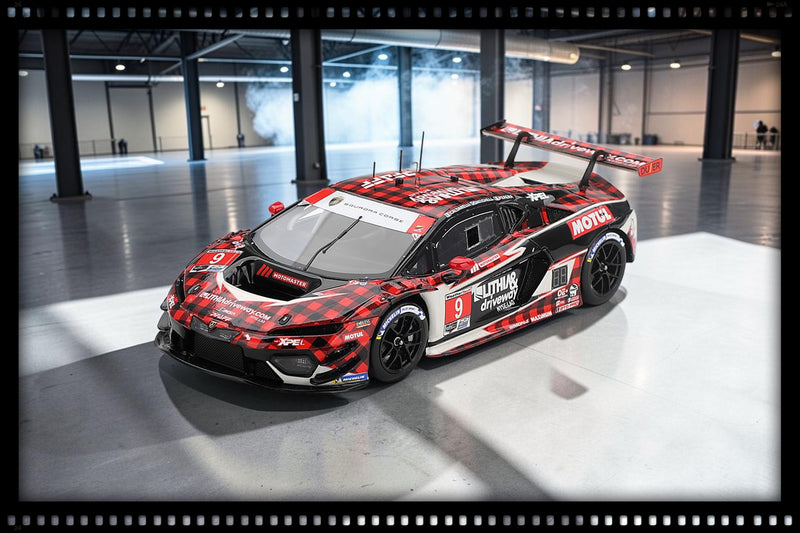 Chargez l'image dans la visionneuse de la galerie, LAMBORGHINI TEMERARIO GT3 #9 PFAFF MOTORSPORTS SEBRING 12 HRS 2015 TSM Model 1:43
