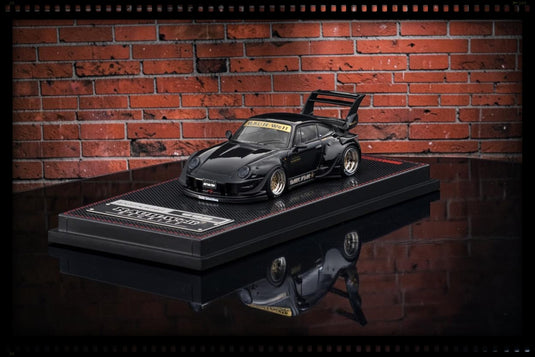 PORSCHE RWB 993 NOIR IGNITION MODEL 1:64
