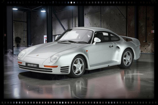 <tc>PORSCHE 959 1986 ZILVER GT SPIRIT 1:12</tc>