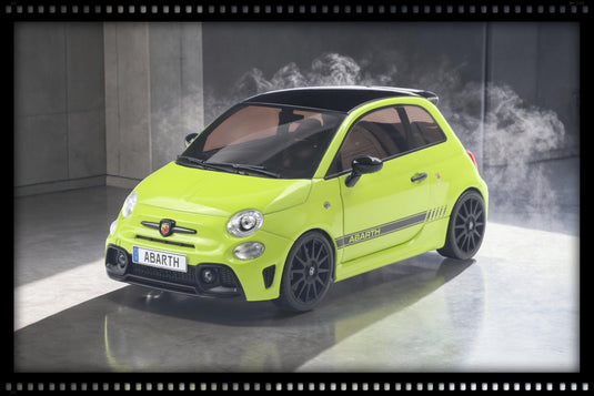 FIAT F595 ABARTH GROEN ADRENALINA 2023 SOLIDO 1:18