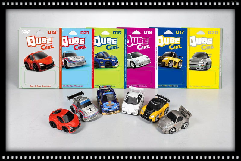 Load image into Gallery viewer, ASSORTMENT 6 PIECES QUBE CARZ 2026 VER.4 MINI GT 1:64
