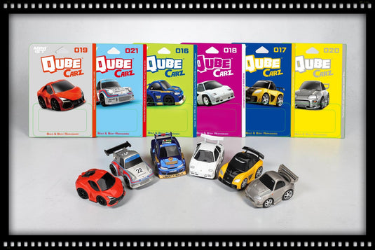 ASSORTMENT 6 PIECES QUBE CARZ 2026 VER.4 MINI GT 1:64
