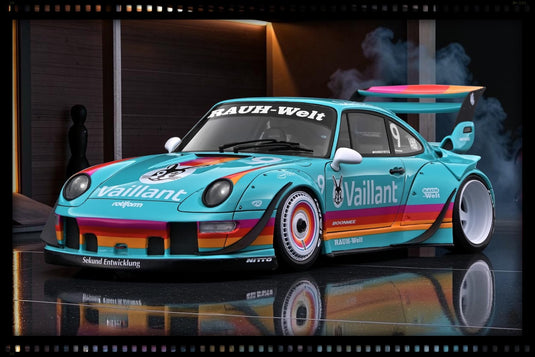 PORSCHE RWB 993 VAILLANT IGNITION MODEL 1:18