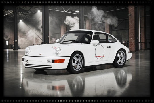 PORSCHE 911 [964] CARRERA CUP USA EDITION WHITE 1992 GT SPIRIT 1:18
