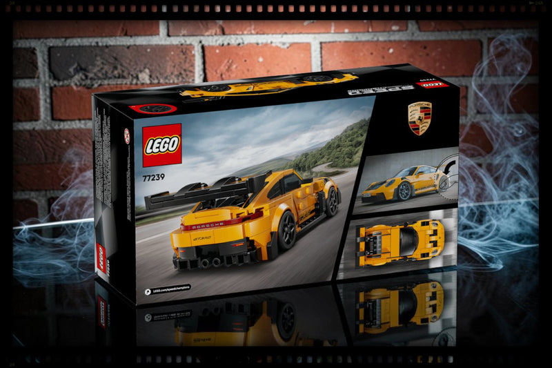 Chargez l'image dans la visionneuse de la galerie, PORSCHE 911 GT3 RS SUPERCAR ORANGE LEGO SPEED CHAMPIONS
