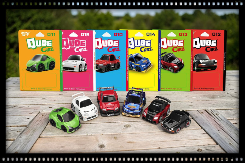 Load image into Gallery viewer, ASSORTMENT 6 PIECES QUBE CARZ 2026 VER.2 MINI GT 1:64
