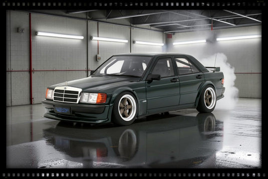 MERCEDES -BENZ RAUH-WELT REPUBLIK RWR 190E 2.5-16 PORSCHE RACING GREEN METALLIC 22G 2025 OTTOmobile 1:18