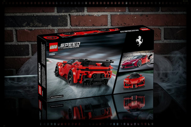 Laad de afbeelding in de Gallery-viewer, FERRARI SF90 XX STRADALE ROOD LEGO SPEED CHAMPIONS
