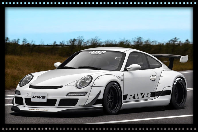 Porsche RWB 997 GT3 White IGNITION MODEL 1:18