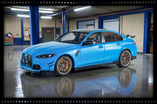 BMW M3 PERFORMANCE PARTS DAYTONA BEACH BLUE 2024 SOLIDO 1:18