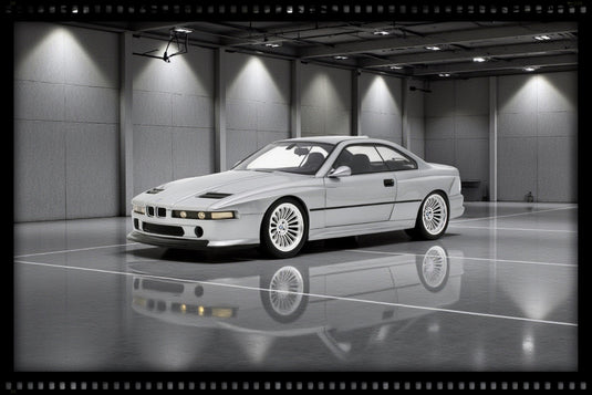 Bmw REYN SPEED SHOP 858 CSL designed by JONSIBAL CHROME SHADOW METALLIC 2024 OTTOmobile 1:18