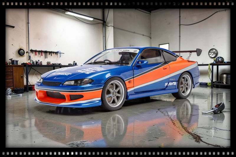 Load image into Gallery viewer, NISSAN SILVIA (S15) SPEC-S TOKYO DRIFT MONA LISA 2006 SOLIDO 1:18
