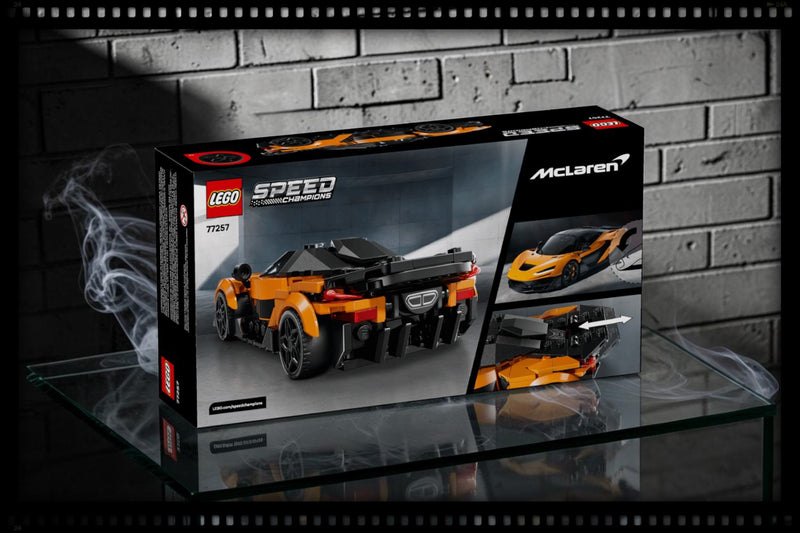 Laad de afbeelding in de Gallery-viewer, MCLAREN W1 ORANJE LEGO SPEED CHAMPIONS

