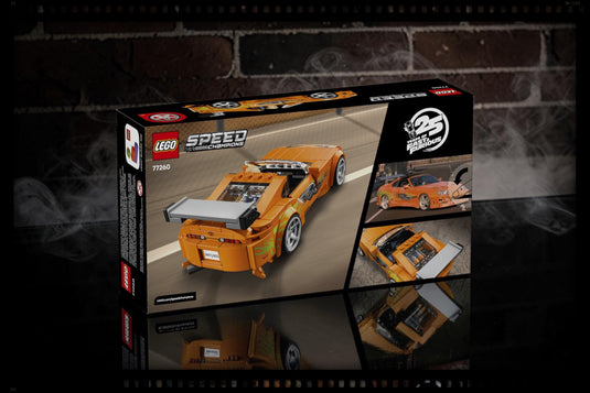 TOYOTA SUPRA MK4 ORANJE FAST&FURIOUS LEGO SPEED CHAMPIONS
