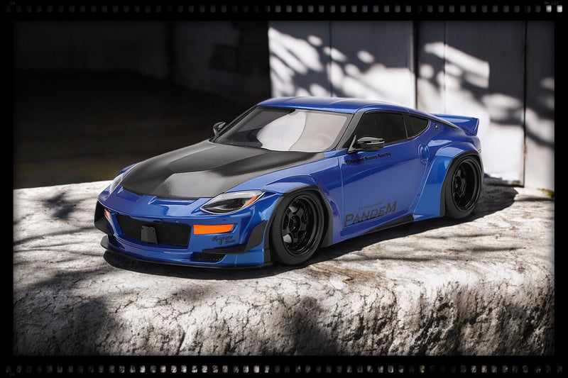 Load image into Gallery viewer, Nissan Z (RZ34) PANDEM SEIRAN BLUE 2024 TOP SPEED 1:18
