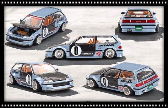 Honda CIVIC (EF) ROULETTE V1 1987 MINI GT 1:64