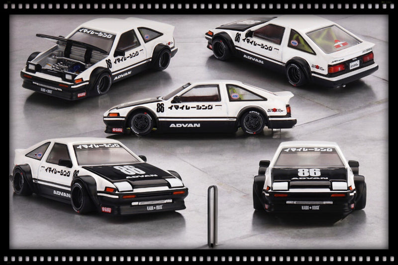 Load image into Gallery viewer, Toyota SPRINTER TRUENO (AE86) KAIDO WORKS IMAI RACING V1 1983 MINI GT 1:64

