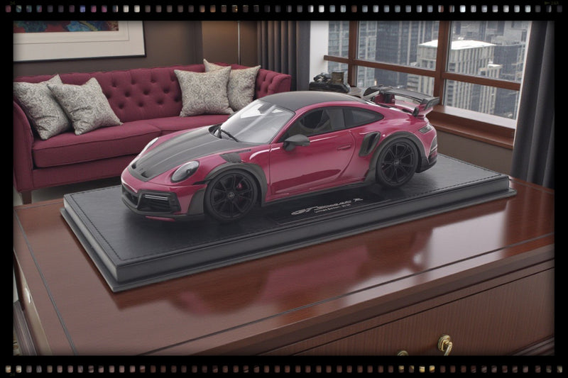Load image into Gallery viewer, Porsche 911 (992) TECHART GTstreet R Ruby Red - Limited Edition 3 of 20 pieces - TECHART 1:18
