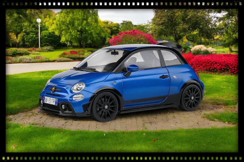 Load image into Gallery viewer, Fiat 695 (500) Abarth Tribute 131 Rally BLUE 2022 SOLIDO 1:18

