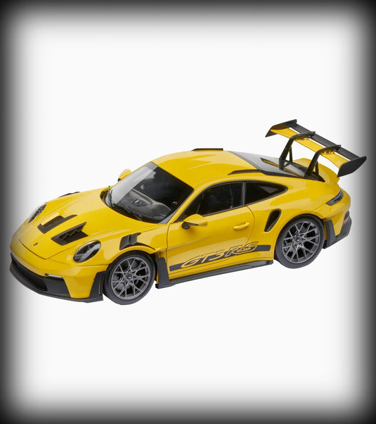 Porsche 911 GT3 RS (992) Yellow - LIMITED EDITION -  PORSCHE DEALERMODEL 1:18