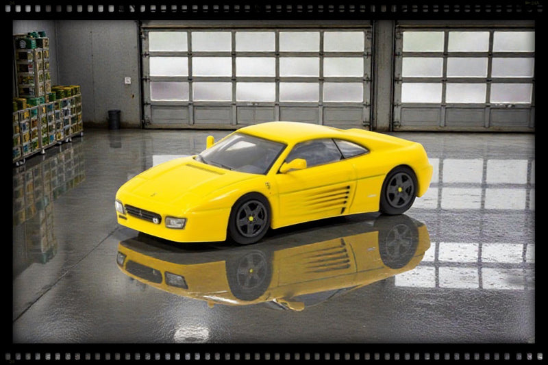 Load image into Gallery viewer, Ferrari 348 CHALLENGE YELLOW TARMAC WORKS 1:64
