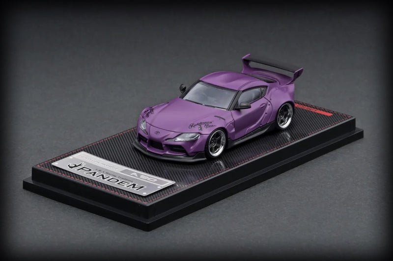 Load image into Gallery viewer, Toyota PANDEM Supra A90 PURPLE IGNITION MODEL 1:64
