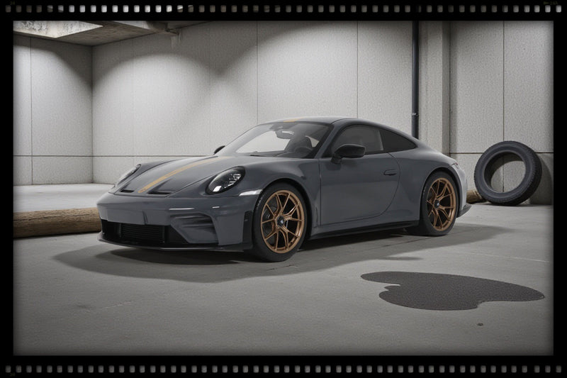 Load image into Gallery viewer, Porsche 911 [992.2] GT3 TOURING GREY 2025 GT SPIRIT 1:18
