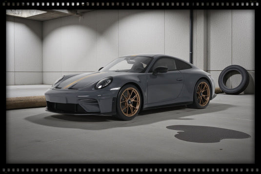 Porsche 911 [992.2] GT3 TOURING GREY 2025 GT SPIRIT 1:18